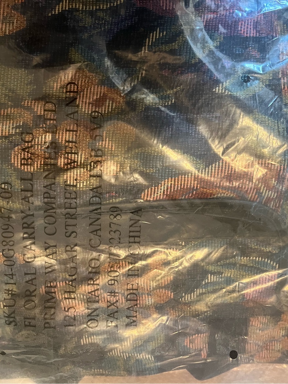 Tapestry tote NWT - Picture 2 of 5